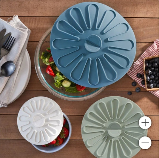 10pc Silicone lids