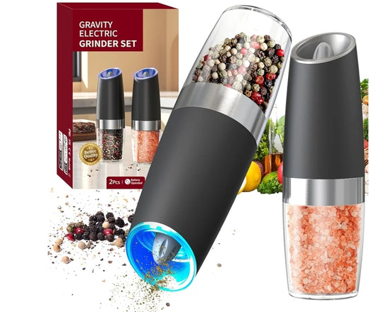 Electric salt and pepper mills