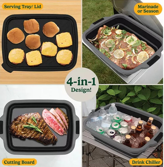 4 in 1 collapsible bucket