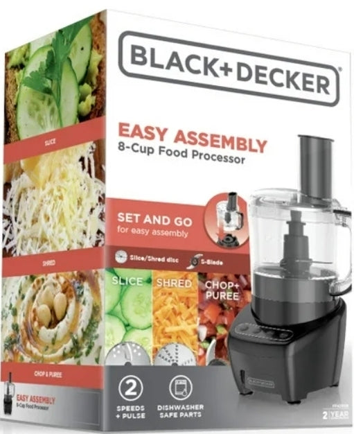Black & Decker 8 cup food processor