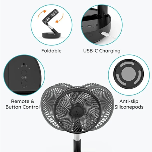 Rechargeable fan
