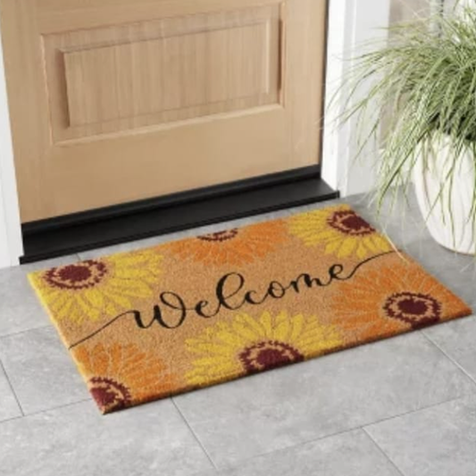 Welcome outdoor mats
